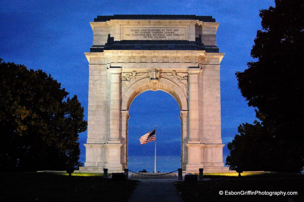 The National Memorial Arch at Valley Forge